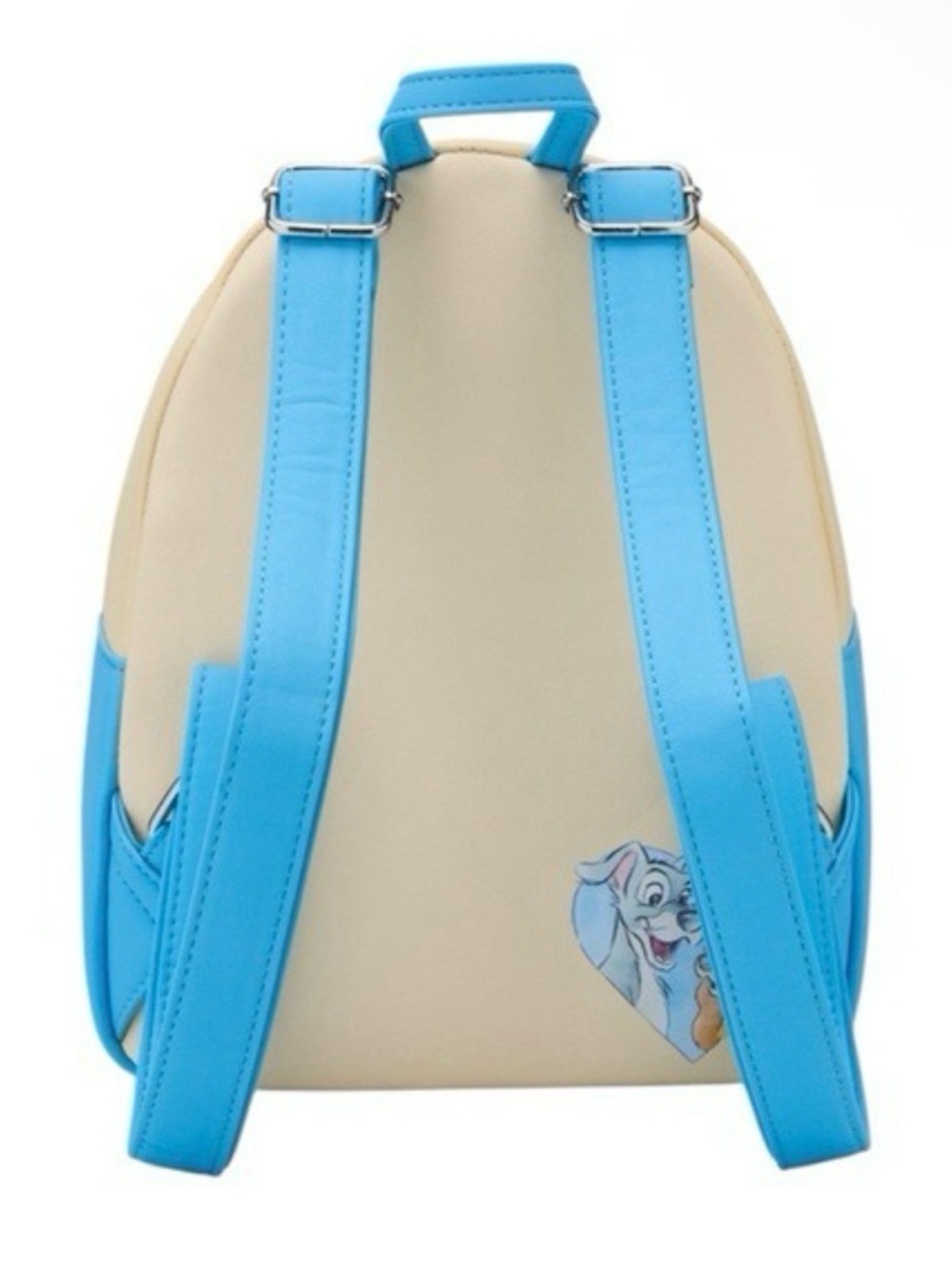 NWT Loungefly Disney Lady & The Tramp Movie Spaghetti Scene Mini Backpack. - Picture 3 of 5